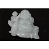 Image 1 : Carved  Jade  Buddah with Children #836567