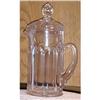 Image 1 : Heisey Puritan 1 Qt, Crystal Tankard w/ Lid!! #836645