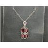 Image 1 :  Antique Style  Pendant GARNET Diamond #836709