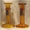 Image 1 : Pair of Moser Candlesticks #836927