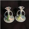 Image 1 : ROSEVILLE BLEEDING HEART CANDLE HOLDERS #836961