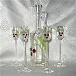 Moser 5 piece Liquor Set #837066