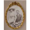 Image 1 : Gilt Bronze Oval Picture Frame #837153