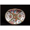 Image 1 : 19C Chinese Rose Medallion Kidney Shape Plate #837250