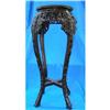 Image 1 : 19th C. Chinese Carved Ebonized Wooden Table  #837375