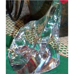 FRANKLIN MINT 1986 RETIRED CRYSTAL ICEBURG WITH #837554