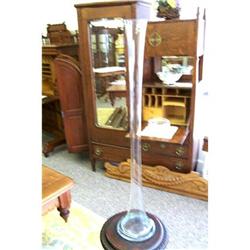 Tall glass bud vase #837589