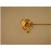 Image 1 : Stickpin  15ct.  Snake  with  Golden  Citrine #849271