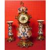 Image 1 : JAPANESE EXPORT IMARI THREE PIECE ORMOLU #849326