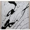 Image 1 : ORIG. OIL PAINTING ABSTRACT BLACK AND WHITE #849557
