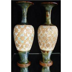Royal Doulton 1900 Slaters Vases By Boucher #849585