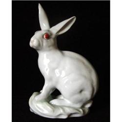 Herend Large Classical Rabbit Figurine  #849606