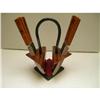 Image 1 : Bakelite set of Fruit Knives On Deco Stand #849691