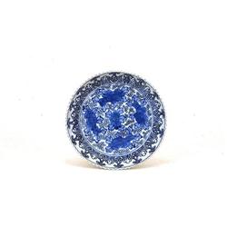 19C Japanese Blue & White Imari Flower Plate #849885
