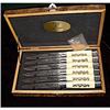 Image 1 : 6 Steak Knives w/SS Inlay in Wooden #850232