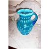 Image 1 : Blue  Glass Pitcher #850242