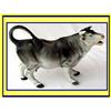 Image 1 : FRENCH PORCELAIN COW CREAMER MILK JUG 19C #850292
