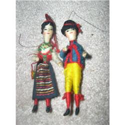 Minature pair of International Thread wrapped #855506
