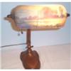 Vintage Handel Reverse Painted Student Lamp #855709