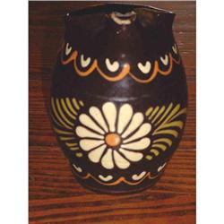 Old French- Alsatian Hand-painted Pottery  #856304
