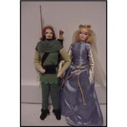 Doll Bernard Ravca Robin Hood & Maid Marion  #856326