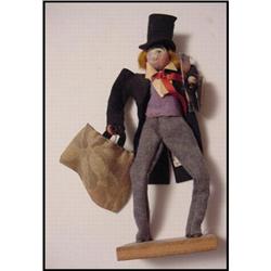 Doll  Kimcraft Nut Head Folk Art Character #856359