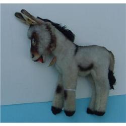 Steiff Grissy Donkey  with Tag Steiff Button in #856376