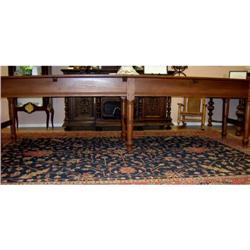 10' 4" Pine Harvest Table - Well Constructed #856459