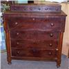 Image 1 : Antique Walnut High Chest with Three Drawer Top #856464