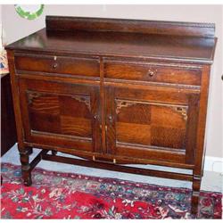 Small Server with Carved Design #856467