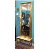 Image 1 : Pier Mirror with Gilded Frame and Stand #856478