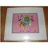 Image 1 : Signed Fred and Wilma Flintstone Print #856491