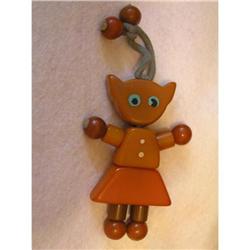 BAKELITE KITTY CRIB TOY  #856500