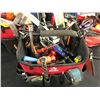 Image 3 : 4 TOOL BAGS WITH ASSORTED CONTENTS INC. ASSORTED HAND TOOLS, LEVELS, SCREW DRIVERS, SHEARS AND MORE