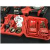 Image 8 : MILWAUKEE CORDLESS TOOLS INC. 7 1/4" CIRCULAR SAW, 1/2" HAMMER DRILL/DRIVER, JIG SAW, HOLE SAW KIT,