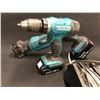 Image 8 : MAKITA CORDLESS TOOLS INC. RECIPROCATING SAW, 2 DRILLS, 2 IMPACT GUNS AND CHARGER