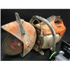 Image 2 : 4 SAWS INC. STIHL CONCRETE SAW, EGO 56 VOLT CORDLESS CHAINSAW (NO BATTERY, ON CHARGER), YARDWORKS