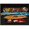 Image 1 : BURTON 162 CM SNOWBOARD, DIAMONDTEK LONGBOARD DECK, ELEMENT SKATEBOARD DECK (NO GRIP TAPE), AND