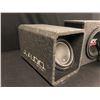 Image 2 : CAR AUDIO COMPONENTS INC. KICK ZX 350.4 AMPLIFIER, AND JL AUDIO, MTX, AND JBL SUBS, SUB SPECS