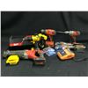 Image 1 : ASSORTED CORDLESS TOOLS INC. HILTI, MILWAUKEE AND DEWALT DRILLS, RIDGID OSCILLATING MULTI-TOOLS