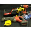 Image 2 : ASSORTED CORDLESS TOOLS INC. HILTI, MILWAUKEE AND DEWALT DRILLS, RIDGID OSCILLATING MULTI-TOOLS