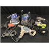 Image 1 : ASSORTED TOOLS INC. ELECTRIC BUFFERS, SANDERS, HAMMER DRILL AND MORE, NOT TESTED, CONDITION UNKNOWN
