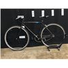 Image 1 : BLACK TRACK SINGLE SPEED ROAD BIKE, SPROCKETS MISALIGNED, MAINTENANCE AND REPAIRS NEEDED, HEADSET