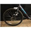 Image 2 : BLUE BRODIE TESLA 24 SPEED HYBRID TRAIL BIKE WITH FRONT AND REAR HYDRAULIC DISC BRAKES, 62 CM FRAME