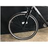 Image 2 : BLACK EVO RIVER SPORT 21 SPEED HYBRID TRAIL BIKE, MEDIUM FRAME SIZE, STANDOVER HEIGHT: 79 CM