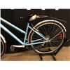 Image 2 : BLUE CCM AVENUE 700 18 SPEED FRONT SUSPENSION CRUISER BIKE, REAR BRAKE NEEDS ADJUSTMENT, 16" FRAME