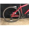 Image 8 : RED NO NAME 21 SPEED HYBRID TRAIL BIKE, STANDOVER HEIGHT: 76 CM STANDOVER HEIGHT