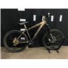 Image 8 : GOLD/BLACK PAINTED NO NAME FRONT SUSPENSION MOUNTAIN BIKE, 8 SPEED, FRONT DERAILLEUR AND SHIFTER