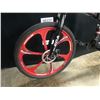 Image 2 : BLACK ICOLOUR CHALLENGE 21 SPEED FULL SUSPENSION FOLDING BIKE, REAR BRAKE NOT WORKING, FRONT BRAKE