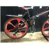 Image 8 : BLACK ICOLOUR CHALLENGE 21 SPEED FULL SUSPENSION FOLDING BIKE, REAR BRAKE NOT WORKING, FRONT BRAKE